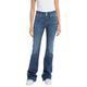 Replay Damen Jeans Schlaghose Newluz Flare Flare-Fit mit Power Stretch, Blau (Medium Blue 009), 30W / 32L