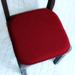 Marina Decoration Thick Honeycomb Nonslip Rubber Back Seat Cushion Rounded Square 16 x 16 Seats Memory Foam Chair Pads