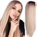 SUCS Woman Sexy Long Fashion Synthetic Wig Pink Natural Stragiht Costume Wig + Cap