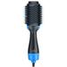 Travel Hair Brush 3/4 inch dual voltage Ceramic tourmaline ion Hot Hair brush second generation blue beauty gauge