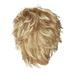 SUCS Headband Wigs Fashion Women s Full Bangs Wig Short Wig Curly Wig Styling Cool Wig Gold