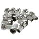 Trjgtas 15 Pcs RG6 F-Type Twist-On Coax Coaxial Cable RF Connector Male for CCTV Camera