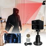 Ikohbadg Full Wireless Network Monitoring Camera HD Home Indoor Body Induction Camera HD Camera