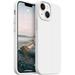 Shockproof Designed for iPhone 13 Mini Case Liquid Silicone Phone Case with [Soft Anti-Scratch Microfiber Lining] Full Body Drop Protection 5.4 inch Slim Thin Cover White