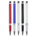 5pcs Metal Stylus Pen Ballpoint Pen 2 in 1 Universal Ink Pen with Rubber Stylus Tips