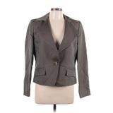 Linda Allard Ellen Tracy Blazer Jacket: Gray Jackets & Outerwear - Women's Size 10