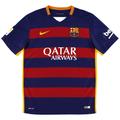 2015-16 Barcelona Nike Home Shirt *Mint* XL