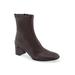 Wide Width Women's Corinda Bootie by Aerosoles in Brown (Size 6 W)