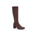 Wide Width Women's Centola Tall Calf Boot by Aerosoles in Java Faux Suede (Size 7 1/2 W)