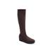 Women's Cecina Tall Calf Boot by Aerosoles in Java Faux Suede (Size 7 1/2 M)