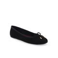 Women's Pia Casual Flat by Aerosoles in Black Suede (Size 9 1/2 M)