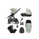 Silver Cross Tide Pram and Pushchair with Accessory Pack and Dream Car Seat, Sage