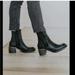 Free People Shoes | Free People Boot Essential Chelsea Black Leather Neutral Moto Casual Boho New | Color: Black | Size: 6