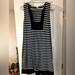 J. Crew Dresses | J. Crew, Medium, Black And White Striped Sundress | Color: Black/White | Size: M