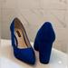 Nine West Shoes | Like New Blue Nine West Square Heel | Color: Blue | Size: 7.5