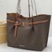 Michael Kors Bags | Michael Kors Emilia Large Logo Tote Shoulder Bag Color Brown Nwt | Color: Brown/Gold | Size: Various