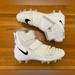 Nike Shoes | Men’s Size 10 Nike Force Savage Elite 2 Football Cleats White Ah3999-100 | Color: White | Size: 10