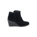 Cole Haan Ankle Boots: Black Print Shoes - Women's Size 9 - Closed Toe