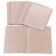 3XOffice Square Cut Folder Recycled Pre-Punched 170gsm Kraft Foolscap Buff [Pack 100]