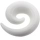 MoDTanOiz - Flesh tunnels Acrylic Spiral Gauge Earring Ear Piercing available size 8g (3mm) to 3/4" (20mm) Please Choose Color & Size, 11/16 = 18mm, Acrylic Silicone Wood, no gemstone