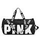 Sports Gym Bag PINK Travel Duffle Bag for Women and Men, black gym bag