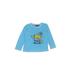 Disney Pixar Pullover Sweater: Blue Print Tops - Kids Girl's Size 2