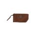 MICHAEL Michael Kors Leather Wristlet: Brown Bags