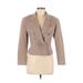 Perri Cutten Blazer Jacket: Tan Jackets & Outerwear - Women's Size 8