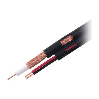 SatMaximum RG59 Coaxial Siamese Cable (1000', Black) 750063