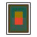 Corrigan Studio® Resonance W by David Grey - Single Picture Frame Painting Paper in White | 48 H x 36 W x 2.5 D in | Wayfair