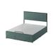 Winston Porter Neilius Upholstered Platform Bed w/ Washable Slipcover Polyester in Green | Queen | Wayfair 7BA5BAB4D0BE4F5C9D2636E4E7172F9E