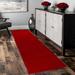 Red Square 3' Area Rug - Ebern Designs Custom Size Solid Color Slip Resistant Rugs by Feet | Wayfair A07270CF5B974135A6DFC52C3CD77253