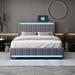 Ivy Bronx Kavarn Bed Upholstered in Gray | 44.5 H x 78 W x 56.7 D in | Wayfair DBD192FE67B242159AA3AA34B7C6EC17