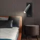 Applique Murale LED Rotative Lampe de Lecture Chambre à Coucher Salon