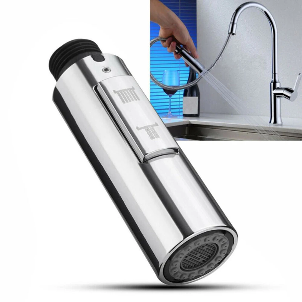 Buse de robinet extractible pour évier de cuisine G1/2 pouces, accessoires de robinet de cuisine ABS, économie d'eau, remplacement de pulvérisateur de robinet d'évier de salle de bains