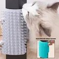 Peigne d'angle de bureau pour chat brosse de toilettage automatique grattoir pour meubles brosse