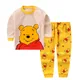 Disney-Pyjama à Manches sulfen Coton pour Bébé Sous-Vêtements Imbibés de Dessin Animé Vêtements