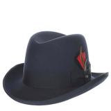 Scala Men's Godfather Hat Navy Size M