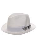 Stacy Adams Women's Hat Spire White Size L