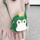 Tier Pinguin Form Umhängetasche Kinder Mädchen Umhängetasche niedliche Clutch Leder kleine