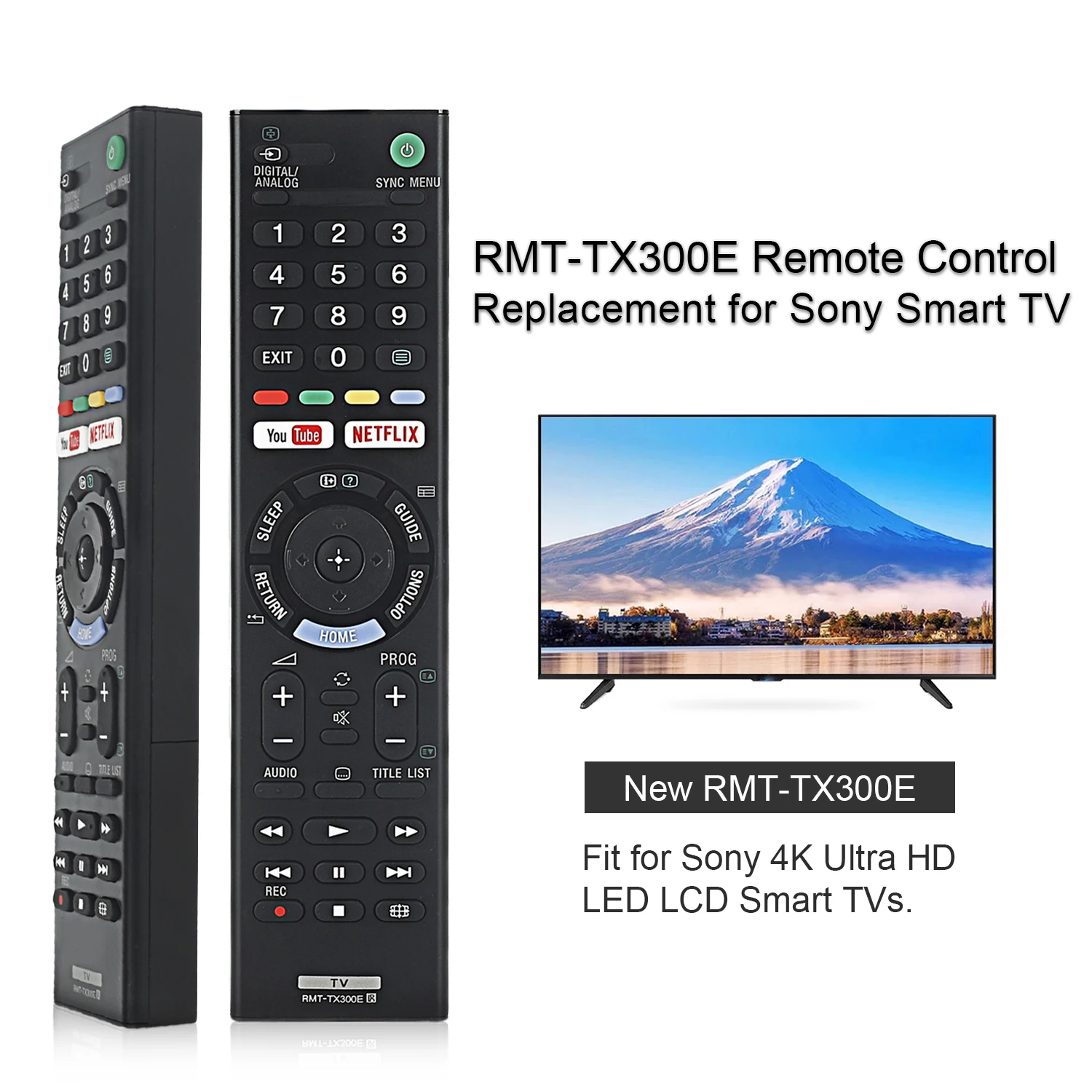 Neue IR-Fernbedienung für Sony Smart TV RMF-TX200P RMF-TX200E RMF-TX310E RMF-TX300A RMF-TX300E RMF-TX310U Serie Controller Image