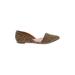 J.Crew Factory Store Flats: Brown Shoes - Women's Size 6 - Pointed Toe