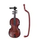 Heißer Verkauf 1pc antike Puppenhaus Miniatur Violine Musik instrumente Sammlung DIY für Puppenhaus