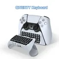 Bluetooth Wireless-Tastatur für PS5-Griff externe QWERTY-Tastatur für Chat-Voice-Gaming-Zubehör
