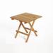 ARB TEAK & SPECIALTIES Teak Folding Side Table - Square 20 (50 cm)