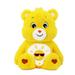 Care Bears 18 Plush - Funshine Bear with Glitter Belly Badge - Soft Huggable Material! Glitter Funshine 18