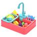BELLZELY Christmas Decorations Indoor Clearance 19PCS Kitchen Sink Toys with Running Water Educational Gifts for Girls Boys