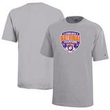 Youth Champion Gray Clemson Tigers 2023 NCAA Men's Soccer National Champions T-Shirt