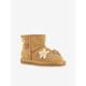 Furry Star Boots for Children, COLORS OF CALIFORNIA® camel