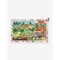 35-Piece Farm Observation Puzzle by DJECO red